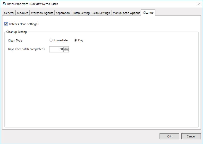 Cleanup Module Overview