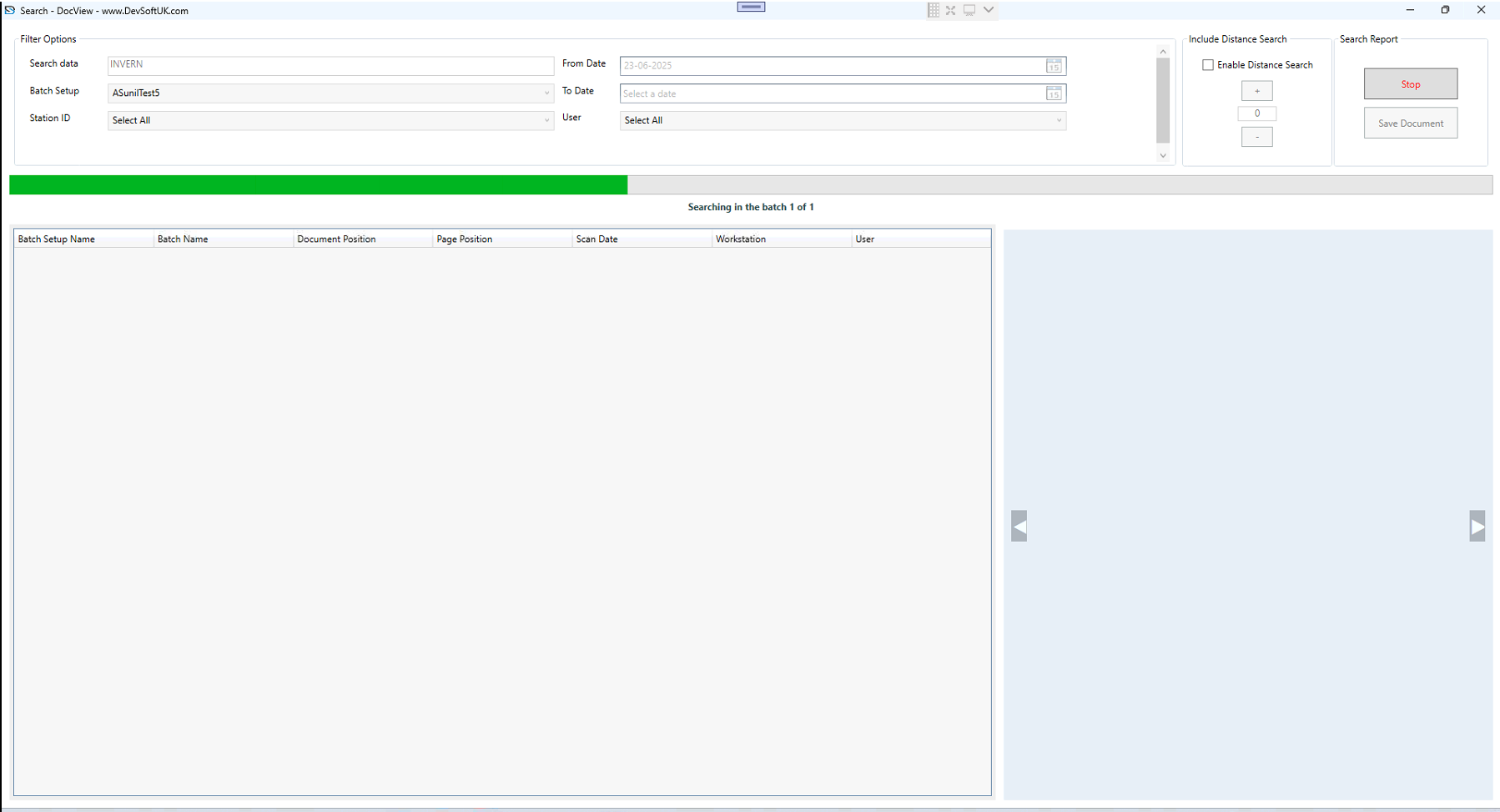 Search Result with Preview