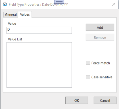Field Setup Properties