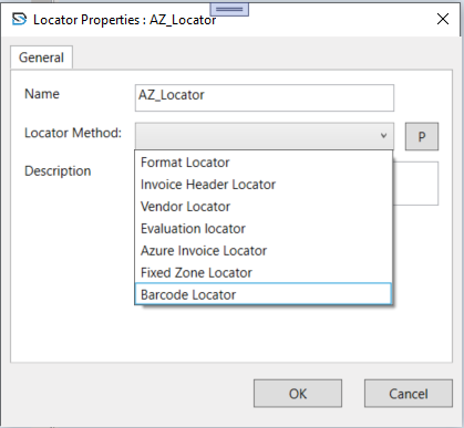 Locator Setup Properties