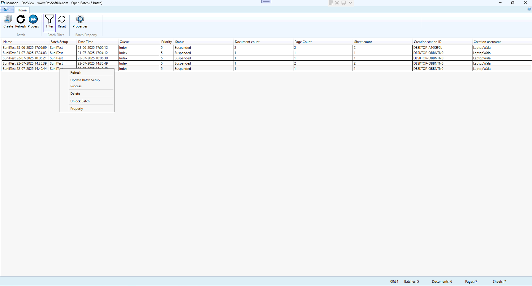 Manage Module Overview